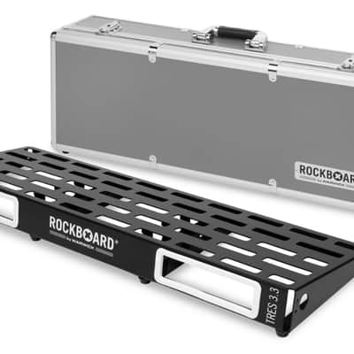 RockBoard TRES 3.3 Pedalboard, 28.5" x 9.3" w/ Flight Case image 1