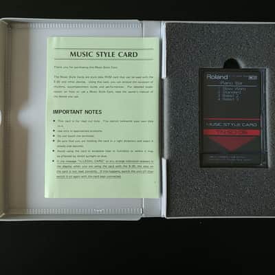 Roland Data ROM Music Style Card Piano bar TN-SC1-06 image 3
