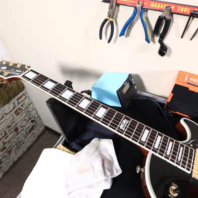 2014 Gibson Les Paul Lite Classic Custom Tobacco Burst Electric Guitar image 18