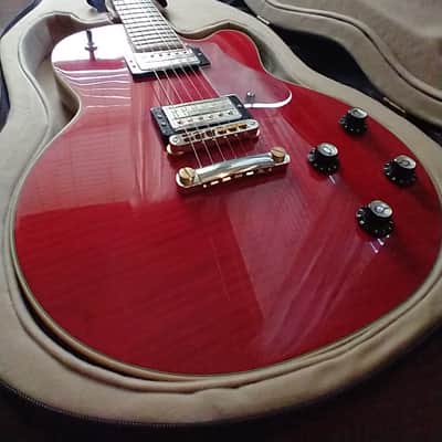 DeArmond M-72 2001 - Transparent Red Flame Maple image 7