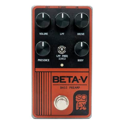 Eden Module Terra Nova Bass Preamp Pedal with Power Supply | Reverb
