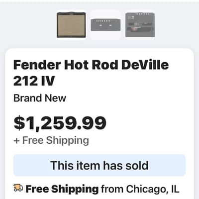 Fender Hot Rod DeVille 212 IV 3-Channel 60-Watt 2x12" Guitar Combo 2018 - Present - Black image 10