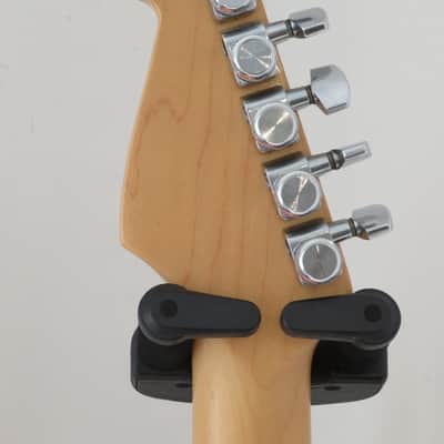 1998 Fender American Deluxe Stratocaster in Cranberry Transparent image 6