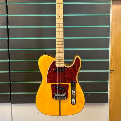 Harley Benton TE-80 NT Deluxe Series Natural Electric Guitar image 1