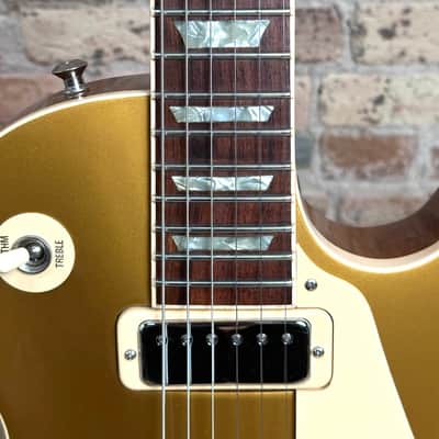 2000 Gibson Les Paul Deluxe 30th Anniversary - Bullion Gold Top image 14
