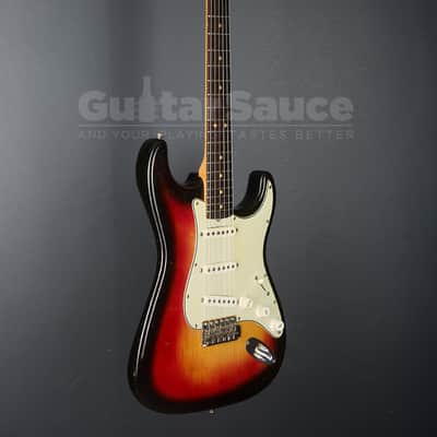 Fender Stratocaster Spaghetti Logo Original Vintage 1964 - Sunburst (COD 2070VG) image 7