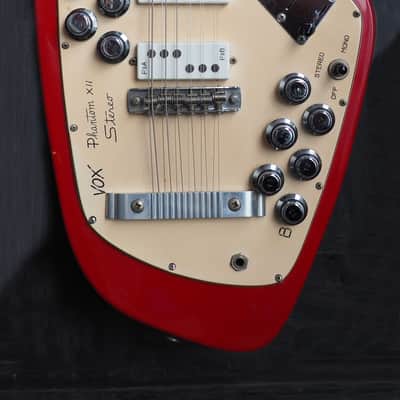 Vox Phantom XII Stereo 1966 in Red [RARE!!] 12 String Guitar image 3