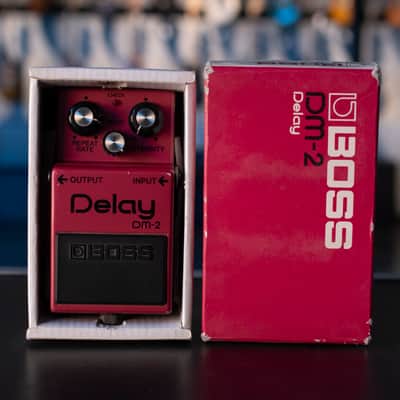 VINTAGE BOSS DM-2 ANALOG DELAY WITH BOX AND MANUAL | Reverb Canada