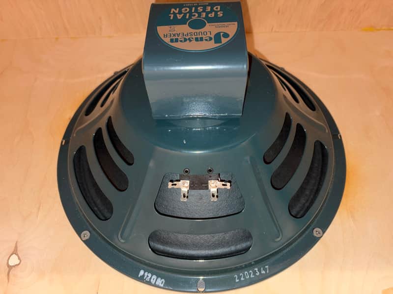 Jensen P12Q Vintage Alnico 12" 40-Watt 8ohm Guitar Speaker 2010s - Green image 1