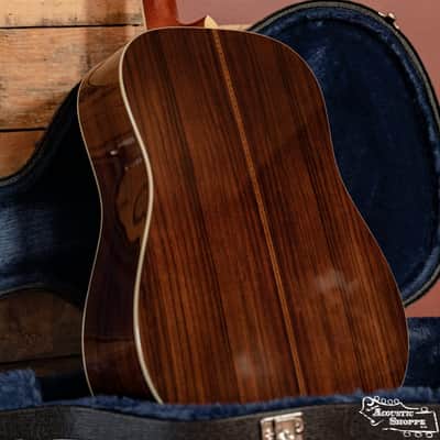 Atkin White Rice Torrified Sitka/East Indian Rosewood Dreadnought Acoustic Guitar #1856 image 2