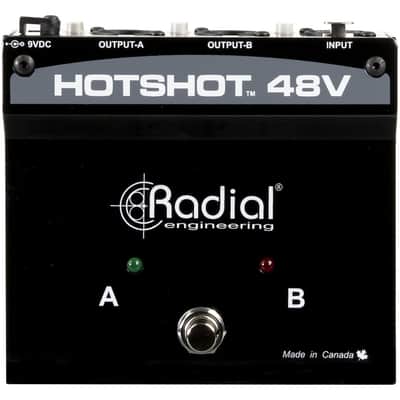 Radial HotShot 48V Condenser Microphone Switcher image 1