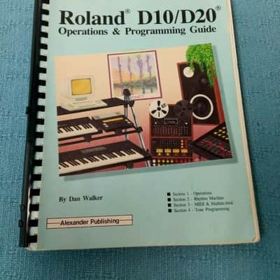 Roland D10/D20 Operations & Programming Guide By Dan Walker image 1