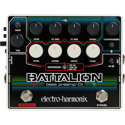 Electro-Harmonix BATTALION Bass Preamp And DI Pedal image 1