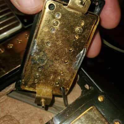 Sekova Les Paul Custom Three Pickup Triple Pickup Black Beauty Pearly Gates 1970s Black / Ebony W Case image 14