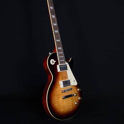 Epiphone Les Paul Standard 50s Figured Top, Bourbon Burst (Premium Gig Bag Included) image 8