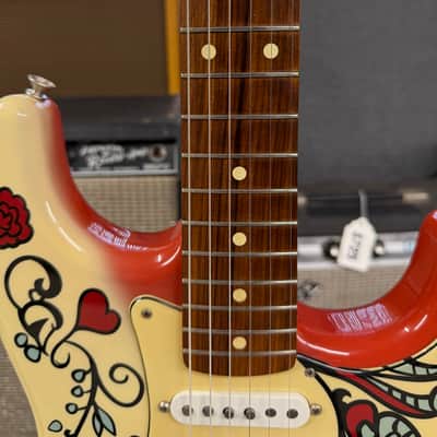 Fender Jimi Hendrix Artist Series Signature Monterey Stratocaster 2017 - 2018 - Monterey Graphic image 6