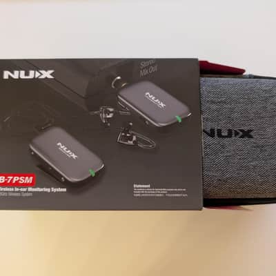 NUX B-7PSM Wireless In-Ear Monitor System (5.8GHz) — Mint, Open-Box, Complete with Original Box & Case image 5