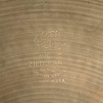 Zildjian 14" A. Zildjian '60s Stamp New Beat Hi-Hat Cymbals (Pair) 1963 - 1969 - Traditional image 6