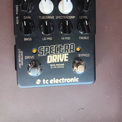 TC Electronic SpectraDrive Bass Preamp 2018 - Present - Black image 1