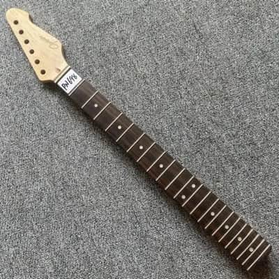 Custom Project Maple Wood Guitar Neck, Rosewood Fingerboard 22 Frets image 1