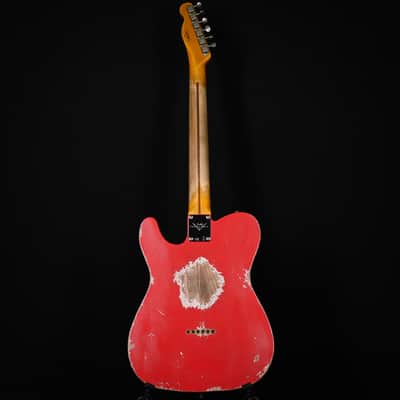 Fender Custom Shop '52 Telecaster Super Heavy Relic- Aged Fiesta Red 2025 (R149273) image 4