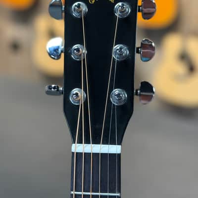 Sigma by Martin & Co DM-4B Acoustic Guitar - Black image 3