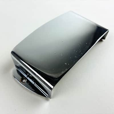 Fender Vintage Precision Bass Bridge Cover "Ashtray" Chrome 1960s–1970s image 1