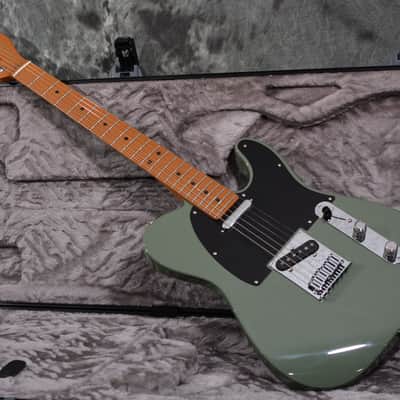Fender Limited Edition American Ultra II Telecaster Antique Olive w/ FREE Same Day Shipping image 9