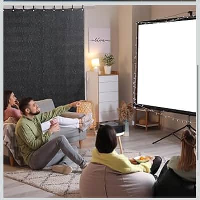 Large Sound Dampening Blanket Curtain image 14