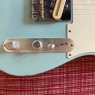 Fender Telecaster Vintera Road Worn Sonic Blue, Lollar CC and BS pickups image 5