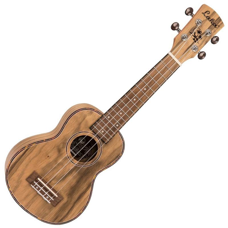 Laka Laka Series Ukulele & Carry Bag ~ Soprano Walnut