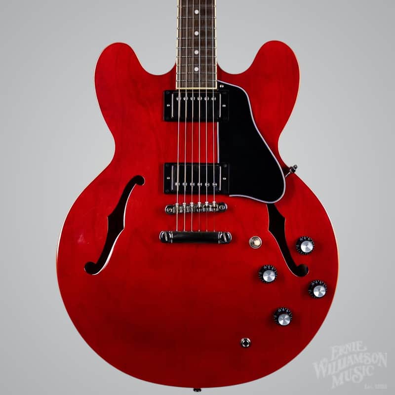 Immagine Epiphone ES-335 Semi-hollowbody Electric Guitar - Cherry.USED - 1