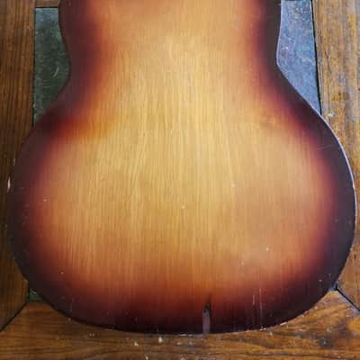 Voss vintage archtop made in Germany Hofner-style hollowbody image 8