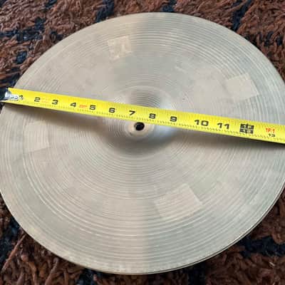 Vintage 1960s-1970s Avedis Zildjian Hi-Hats 14" Cymbals '60s '70s Hi Hat Set image 12