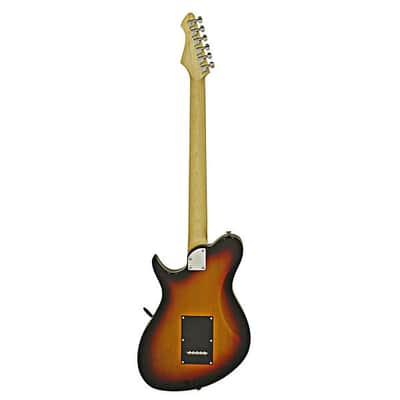 Aria Electric Baritone Guitar-3 Tone Sunburst image 2