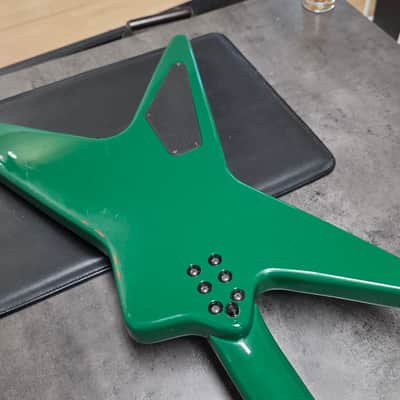 Washburn USA Dime Slime Bass EX GWAR MUSIC VIDEO TOUR STAGE PLAYED Pro Artist Owned Signed D3 Dimebag Darrell Pantera Signature DB2000 American Custom Shop Bass Guitar image 22