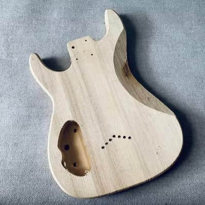 Unfinished Basswood 7 String DIY Guitar Body image 6