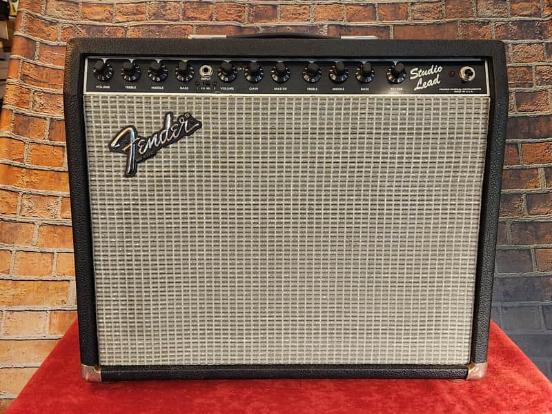 Vintage 80’s Fender Studio Lead 2-Channel 60-Watt 1x12" Solid State Guitar Combo image 1