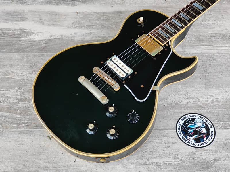 Greco EG-600B レスポールカスタム Les Paul Custom 1977 Greco Japan EG-600B Les Paul Custom (Ebony) | Reverb