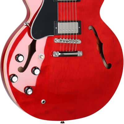 Epiphone ES-335 Electric Guitar, Left-Handed - Cherry image 3