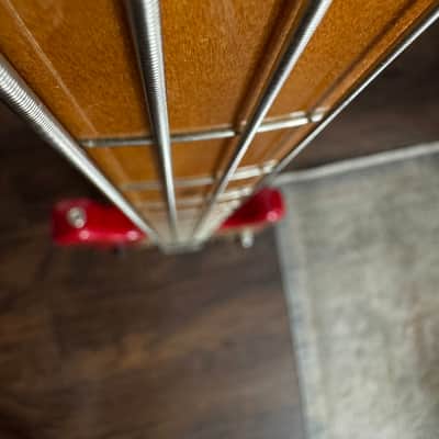 Fender Vintera '50s Precision Bass with Maple Fretboard 2019 - 2023 - Dakota Red image 5