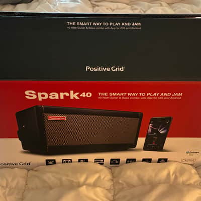 Positive Grid Spark 40 40-Watt 2x4" Modeling Guitar Amp- Black image 9