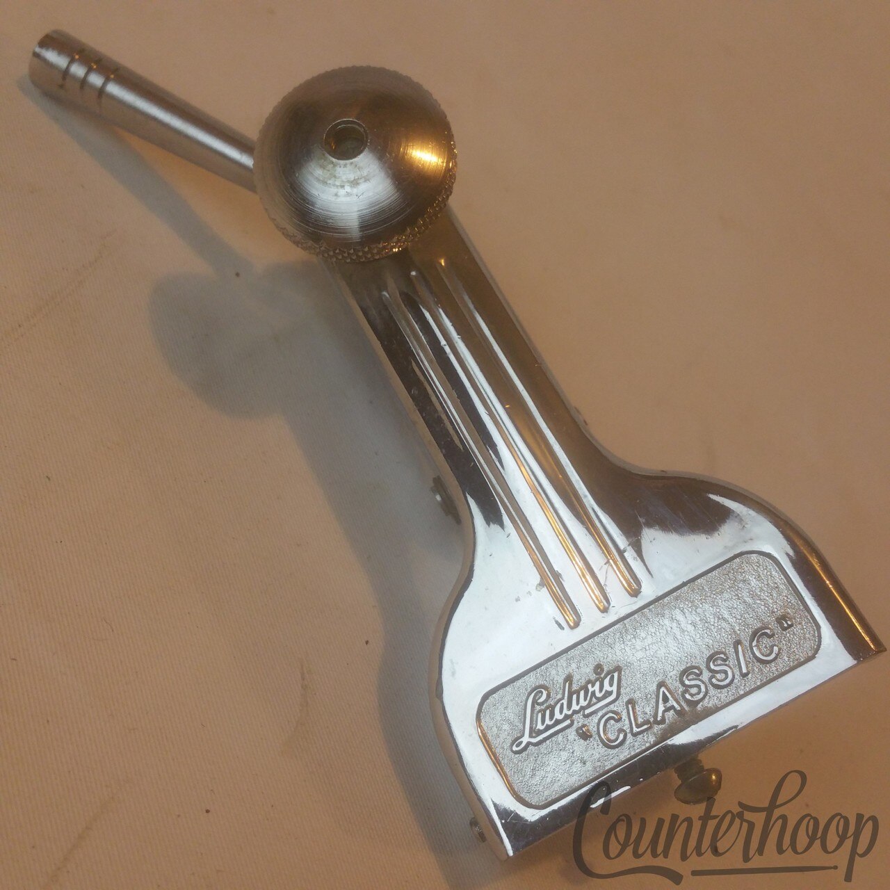 Ludwig Buddy Rich Classic Snare Drum Strainer Throw-Off Chrome Vintage 50s-60s — main photograph