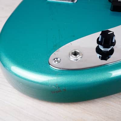 Fender JB-62 Jazz Bass Reissue CIJ 2003 Ocean Turquoise Metallic OTM Japan w/ Bag image 5