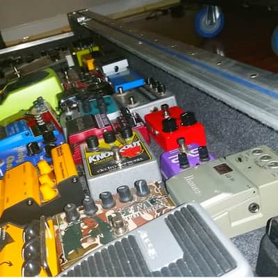World's Largest Pedalboard Anvil Pedalboard Blue Massive! image 6