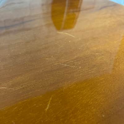 Vintage 70s El Degas Recording MIJ Walnut Electric Guitar project AS-IS image 5