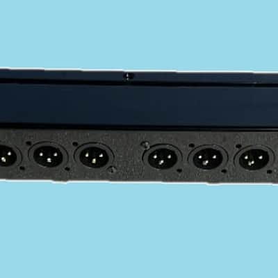 Mamba 16 Point XLR Female to 16 XLR Male 1RU XLR Patch Bay image 3