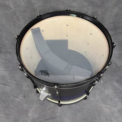 1980s-1990s Yamaha 4-Piece Drum Shell Pack with 22" Bass, 12" Tom, 13" Tom, and 16" Floor Tom image 3