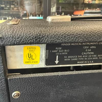 Fender Champ Silverface 6 watt Tube Combo Amp 1981 - Re-Capped, Tubed, + Jensen Mod Speaker + orig speaker + Cover image 11