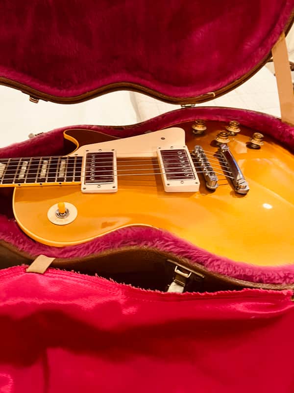 Gibson Historic Collection '57 RI Les Paul Goldtop Reissue 1995 - Antique Gold image 1